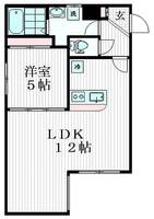 コンフォシード東坂下の間取り