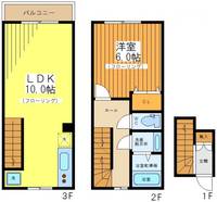 ミハス学芸大学の間取り