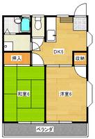 フラワーハイツの間取り