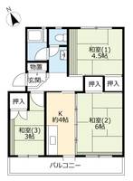 物件の間取り画像