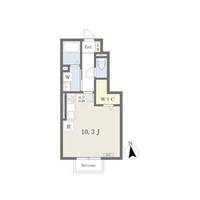 福島県福島市西中央3(アパート)の賃貸物件の間取り