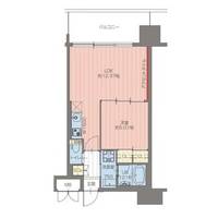 大阪府大阪市淀川区新高2(マンション)の賃貸物件の間取り
