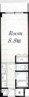 大阪府吹田市南高浜町(マンション)の賃貸物件の間取り