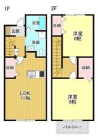 物件の間取り画像