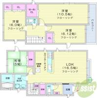 物件の間取り画像