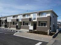 栃木県那須塩原市新緑町(アパート)の賃貸物件の外観