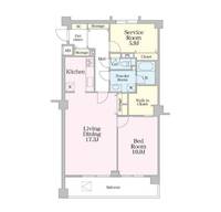 グラマシー恵比寿の間取り