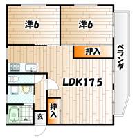 物件の間取り画像