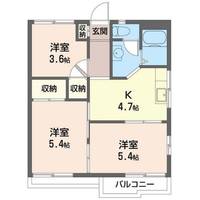 物件の間取り画像