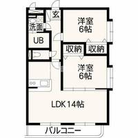 物件の間取り画像