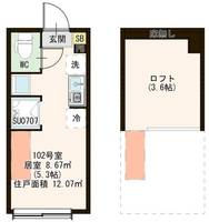 物件の間取り画像