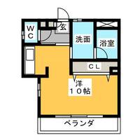 コーポバロン上浜の間取り