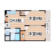 クレシア長町の間取り