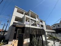 大阪府枚方市村野高見台の賃貸アパートの外観