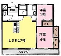 物件の間取り画像