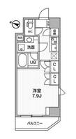 東京都豊島区巣鴨1(マンション)の賃貸物件の間取り