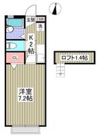 神奈川県横浜市神奈川区三ツ沢下町(一戸建)の賃貸物件の間取り