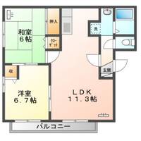 ファミーユ S・Kの間取り