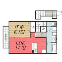 千葉県富里市七栄(アパート)の賃貸物件の間取り