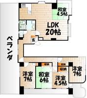 物件の間取り画像