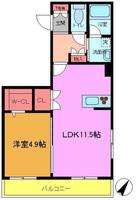 物件の間取り画像