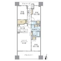 神奈川県横浜市中区山下町(マンション)の賃貸物件の間取り