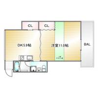 下三条町ソラノマの間取り