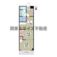 東京都葛飾区亀有3(マンション)の賃貸物件の間取り