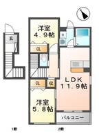 物件の間取り画像