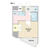 ウエストプラザ花京院の間取り