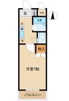 やすらぎ前橋ハイツの間取り