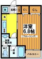 物件の間取り画像