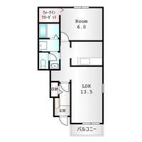 群馬県伊勢崎市三和町(アパート)の賃貸物件の間取り