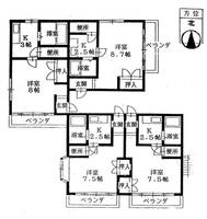 物件の間取り画像