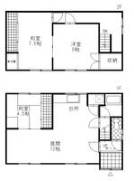 北海道釧路市緑ケ岡5(一戸建)の賃貸物件の間取り