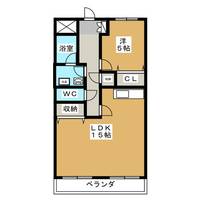 ヒルズ M1の間取り