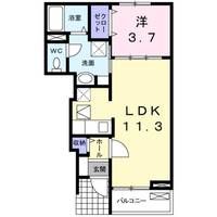 物件の間取り画像