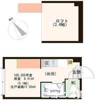 物件の間取り画像