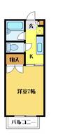 東京都北区西ケ原2(アパート)の賃貸物件の間取り