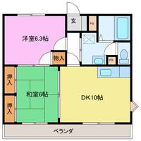 パステル21の間取り