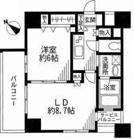 物件の間取り画像