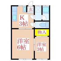 物件の間取り画像