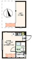 東京都葛飾区東金町2(アパート)の賃貸物件の間取り