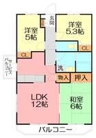 物件の間取り画像