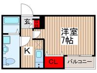 departure南千住の間取り