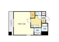 福岡県北九州市小倉北区馬借3(マンション)の賃貸物件の間取り