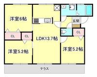 物件の間取り画像