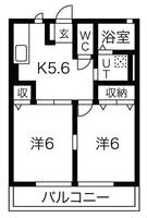 物件の間取り画像