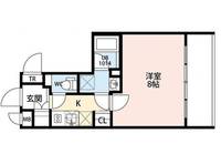 東京都江東区冬木(マンション)の賃貸物件の間取り
