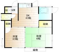 東京都小金井市貫井南町1(一戸建)の賃貸物件の間取り